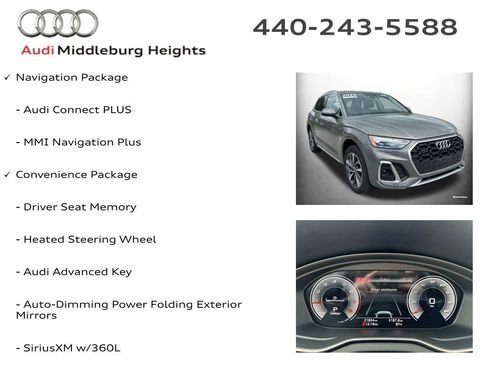 Used 2023 Audi Q5 2.0T Premium Plus w/ Premium Plus Package AWD/4WD image 7