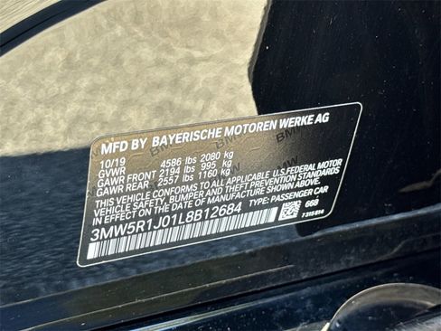 Used 2020 BMW 330i Sedan w/ Driving Assistance Package image 34