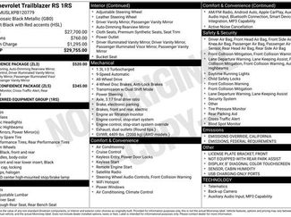 Certified 2023 Chevrolet TrailBlazer RS w/ Convenience Package video 2