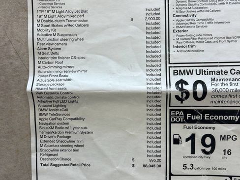 Used 2020 BMW M2 CS RWD image 3