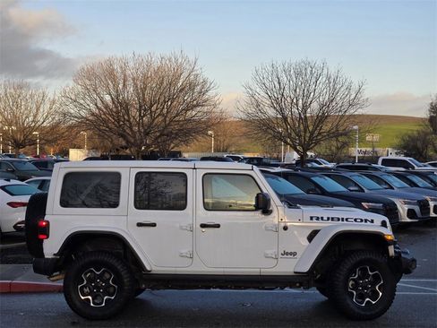 Used 2023 Jeep Wrangler Unlimited Rubicon 4xe w/ Safety Group image 3