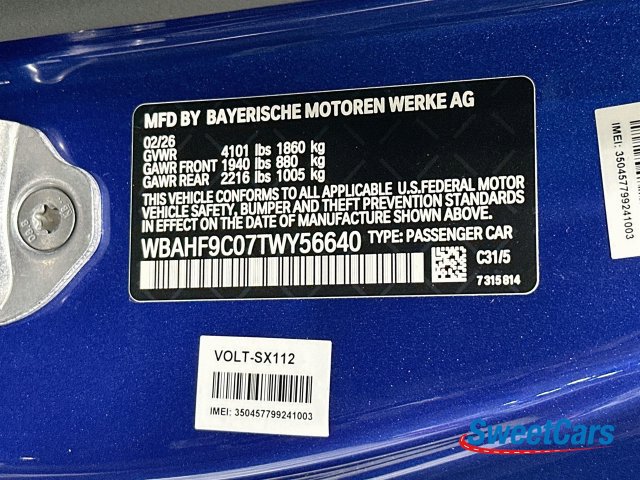Used 2026 BMW Z4 M40i RWD image 59