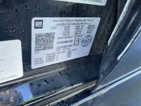 Used 2023 Chevrolet Silverado 1500 Custom w/ LPO, Dark Essentials Package image 33