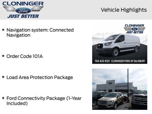 New 2026 Ford Transit 150 Low Roof w/ Load Area Protection Package RWD image 9