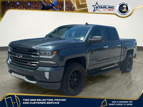 Used 2017 Chevrolet Silverado 1500 LTZ Z71 w/ LTZ Plus Package AWD/4WD image 1
