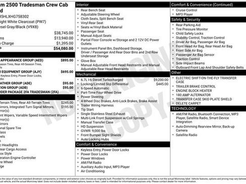 Used 2017 RAM 2500 Tradesman w/ Chrome Appearance Group image 26