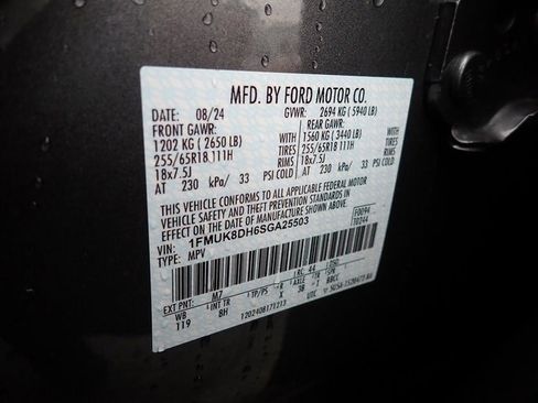 Used 2025 Ford Explorer Active image 20