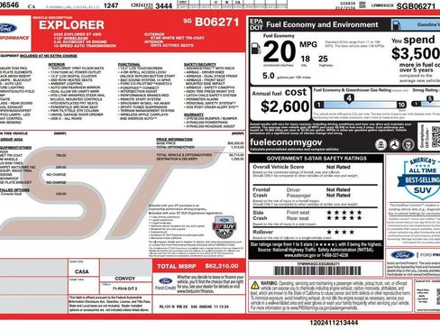 Used 2025 Ford Explorer ST AWD/4WD image 4