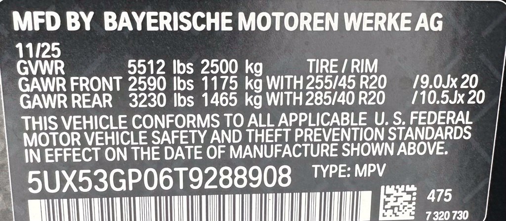 New 2026 BMW X3 xDrive30i w/ Premium Package AWD/4WD image 40