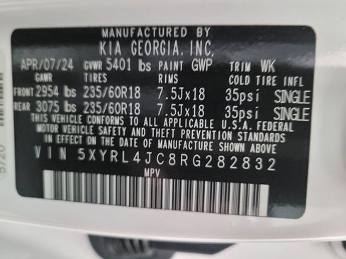 Used 2024 Kia Sorento S w/ Panoramic Sunroof Package FWD image 33