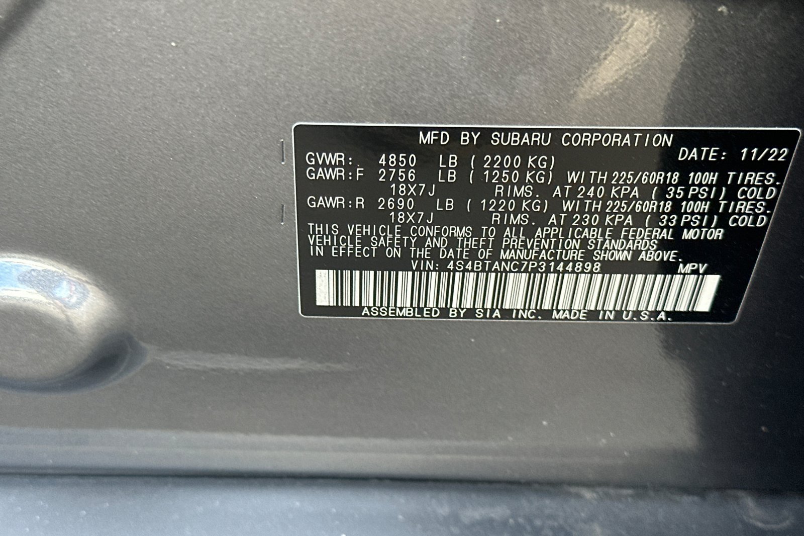 Used 2023 Subaru Outback Limited AWD/4WD image 26