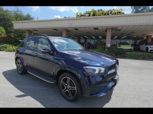 Used 2020 Mercedes-Benz GLE 350 4MATIC w/ AMG Line Exterior image 1