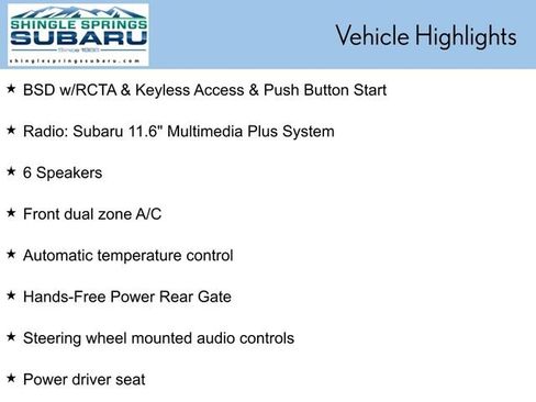 Certified 2025 Subaru Outback Premium image 63