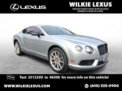 Used 2014 Bentley Continental GT V8 S
