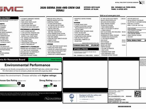 New 2026 GMC Sierra 3500 Denali w/ Denali Reserve Package image 4
