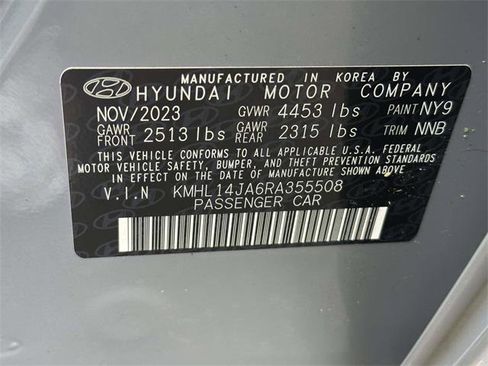 Certified 2024 Hyundai Sonata SEL w/ Convenience Package image 16