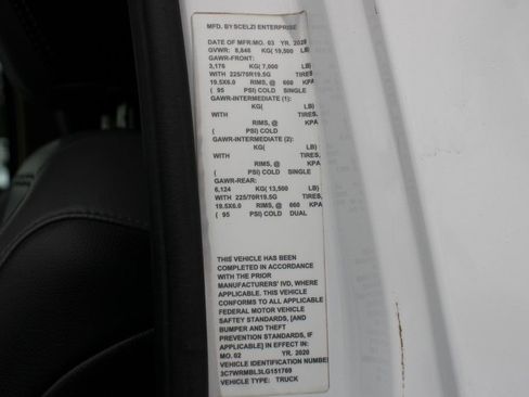 Used 2020 RAM 5500 Tradesman w/ Ambulance Prep Group RWD image 43