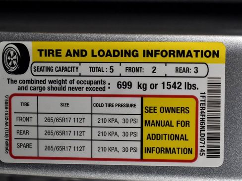 Used 2022 Ford Ranger XL w/ FX4 Off-Road Package image 16