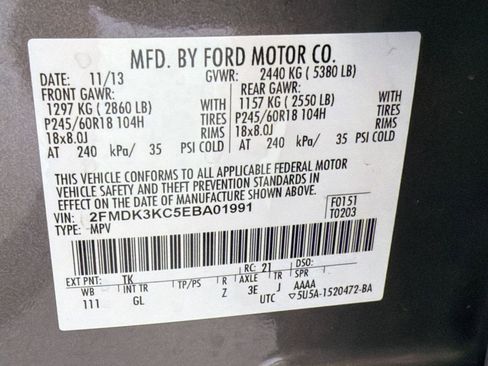Used 2014 Ford Edge Limited w/ Driver Entry Package FWD image 20