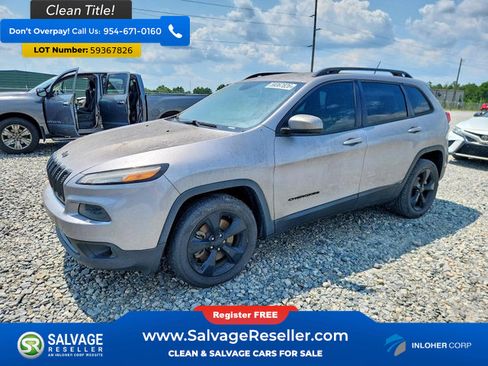 Used 2018 Jeep Cherokee Latitude w/ Altitude Package FWD image 1