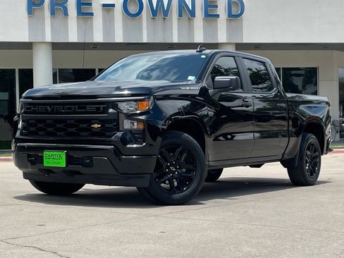 Certified 2023 Chevrolet Silverado 1500 Custom RWD image 1