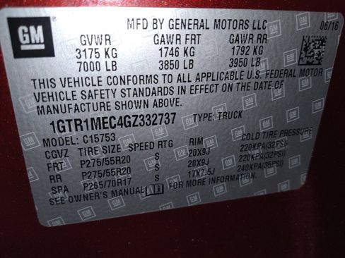 Used 2016 GMC Sierra 1500 SLE w/ SLE Value Package image 33