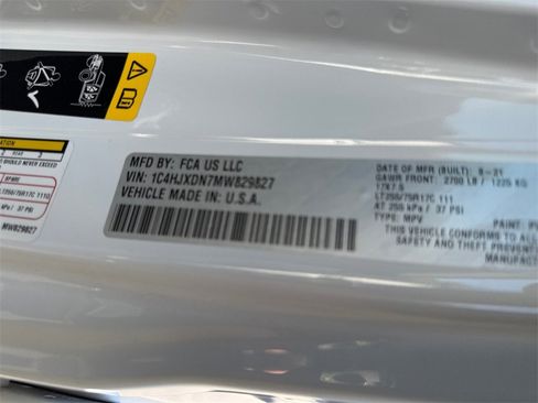 Certified 2021 Jeep Wrangler Unlimited Sport image 31