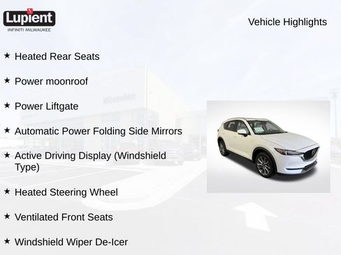 Used 2021 MAZDA CX-5 Grand Touring w/ GT Premium Package AWD/4WD image 3
