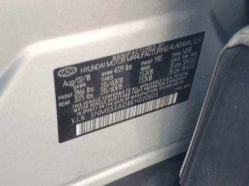 Used 2019 Hyundai Santa Fe Limited image 50