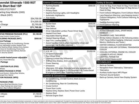New 2026 Chevrolet Silverado 1500 RST w/ RST All Star Premium Package image 3