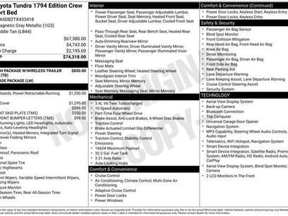 New 2026 Toyota Tundra 1794 Edition