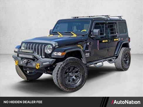 Used 2019 Jeep Wrangler Unlimited Sahara AWD/4WD image 1