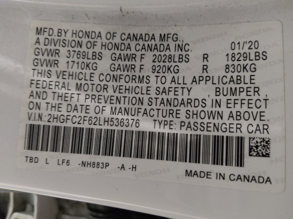 Used 2020 Honda Civic LX image 33
