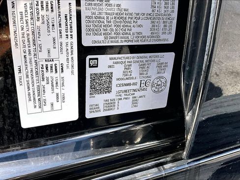 Used 2021 GMC Sierra 1500 AT4 AWD/4WD image 19