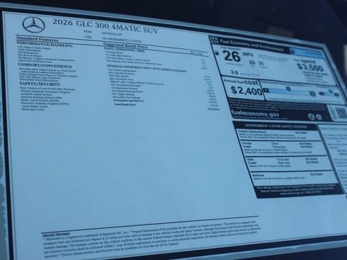 Certified 2026 Mercedes-Benz GLC 300 4MATIC image 35