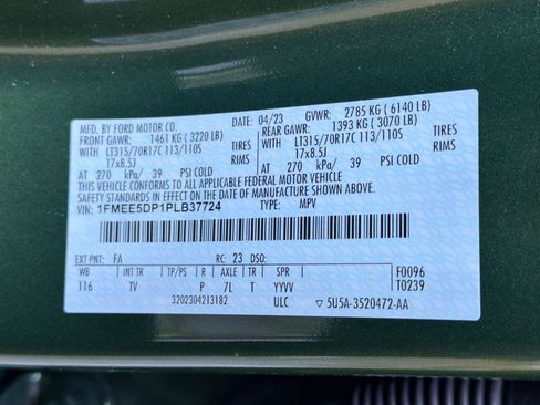 Used 2023 Ford Bronco Wildtrak AWD/4WD image 18