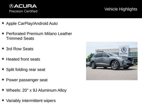 Certified 2026 Acura MDX SH-AWD w/ Technology Package image 21