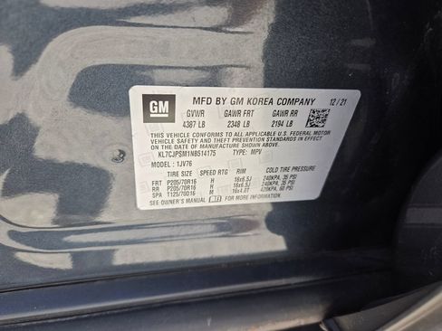 Certified 2022 Chevrolet Trax LT AWD/4WD image 16