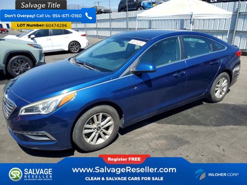 Used 2015 Hyundai Sonata SE w/ Option Group 02 FWD image 1