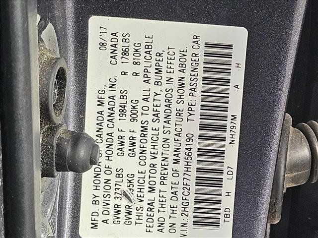 Used 2017 Honda Civic EX image 17