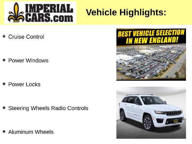 Used 2022 Jeep Grand Cherokee Overland w/ Luxury Tech Group IV AWD/4WD image 3