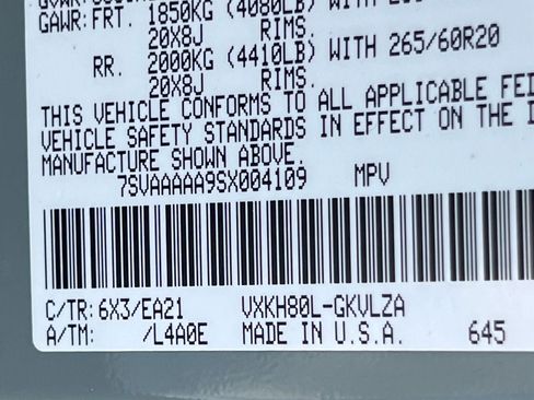 Used 2025 Toyota Sequoia Limited RWD image 14