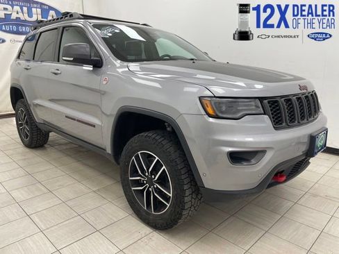 Used 2021 Jeep Grand Cherokee Trailhawk w/ Trailhawk Luxury Group AWD/4WD image 1