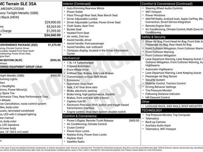 Used 2023 GMC Terrain SLE w/ Driver Convenience Package