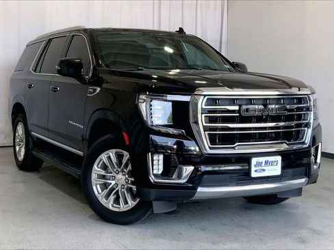 Used 2021 GMC Yukon SLT w/ SLT Luxury Package RWD image 1