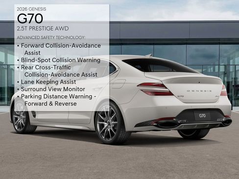 New 2026 Genesis G70 2.5T Prestige image 7