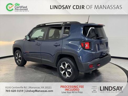Certified 2020 Jeep Renegade Trailhawk w/ UConnect 8.4 Nav Group AWD/4WD image 7