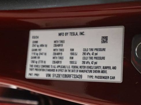 Used 2024 Tesla Model 3 Long Range AWD/4WD image 48