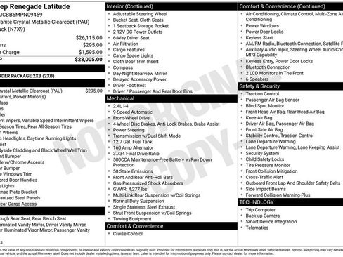 Used 2021 Jeep Renegade Latitude image 7