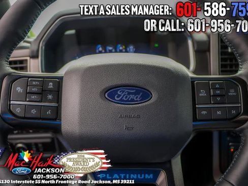 New 2025 Ford F150 Platinum w/ Equipment Group 702A High image 9